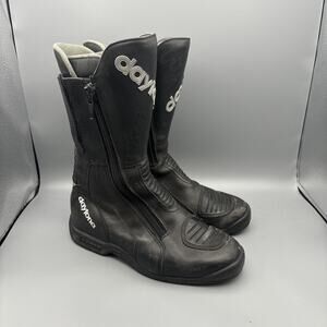 Daytona Racing / Touring Motorcycle Black Boots Size EU 38 Read